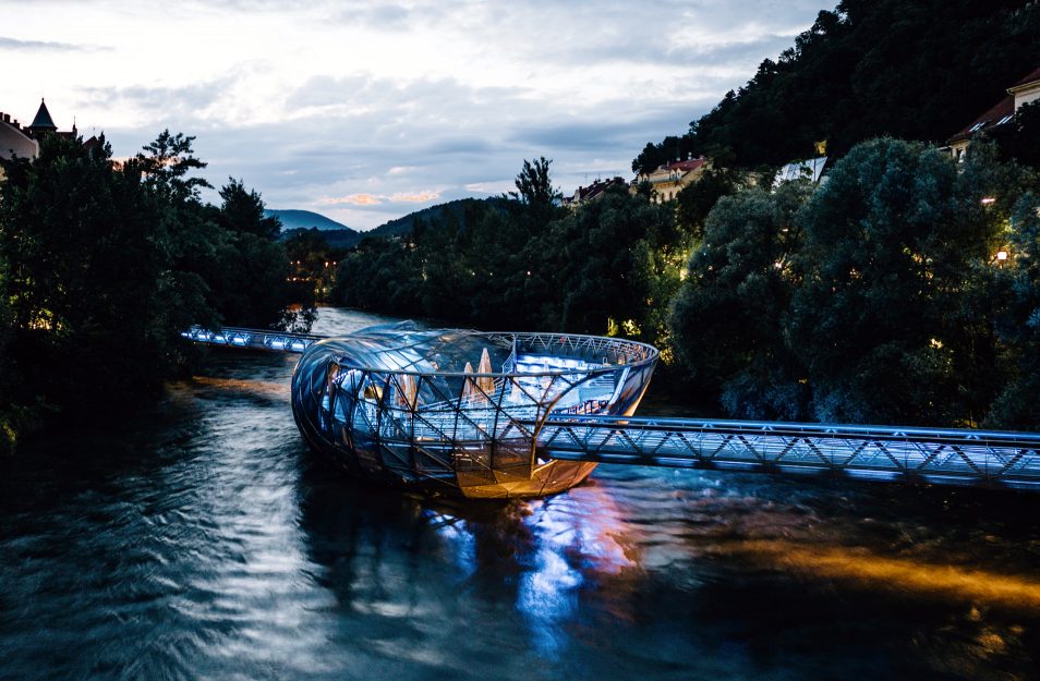 Visiter l'Autriche - Graz Murinsel