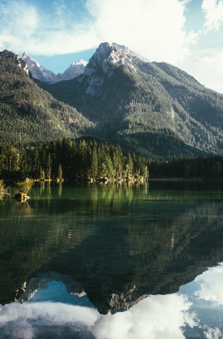 Lac Hintersee, Berchtesgaden - Baviere, Allemagne