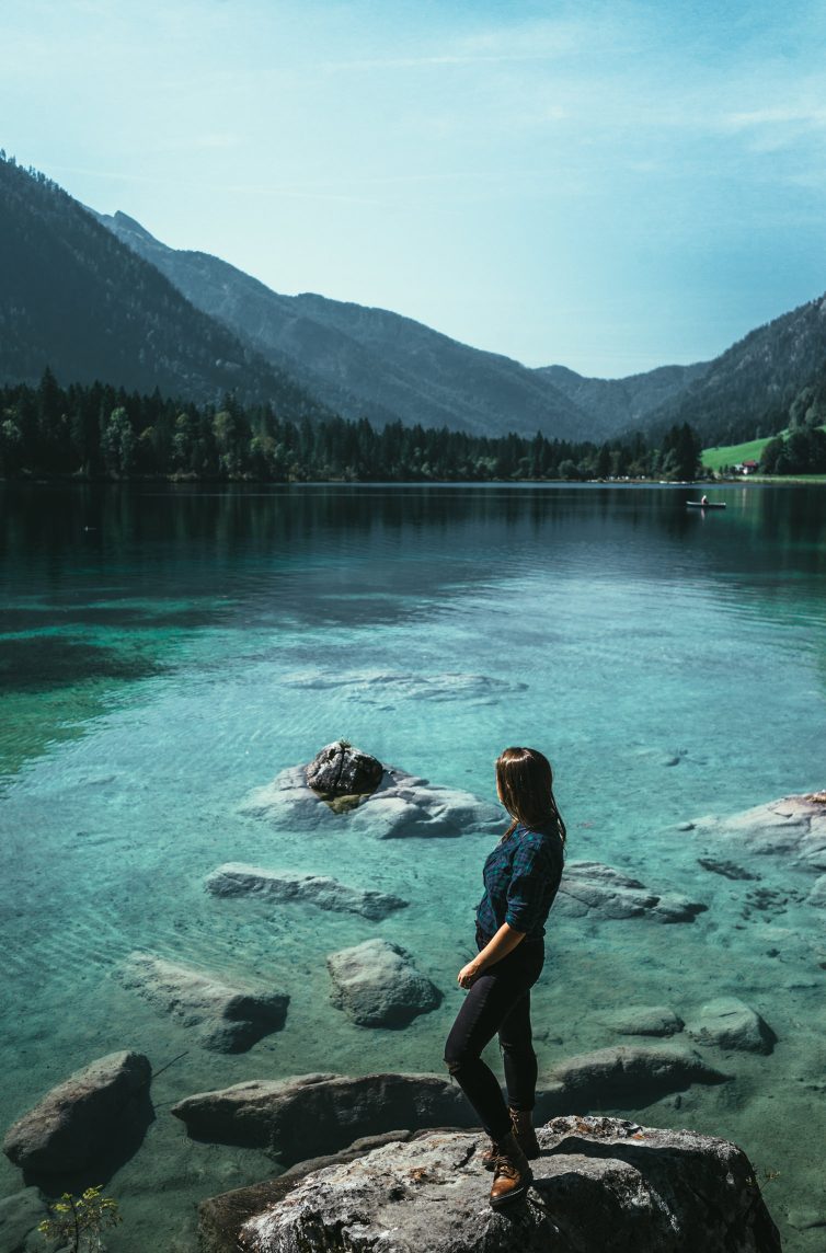 Lac Hintersee, Berchtesgaden - Baviere, Allemagne