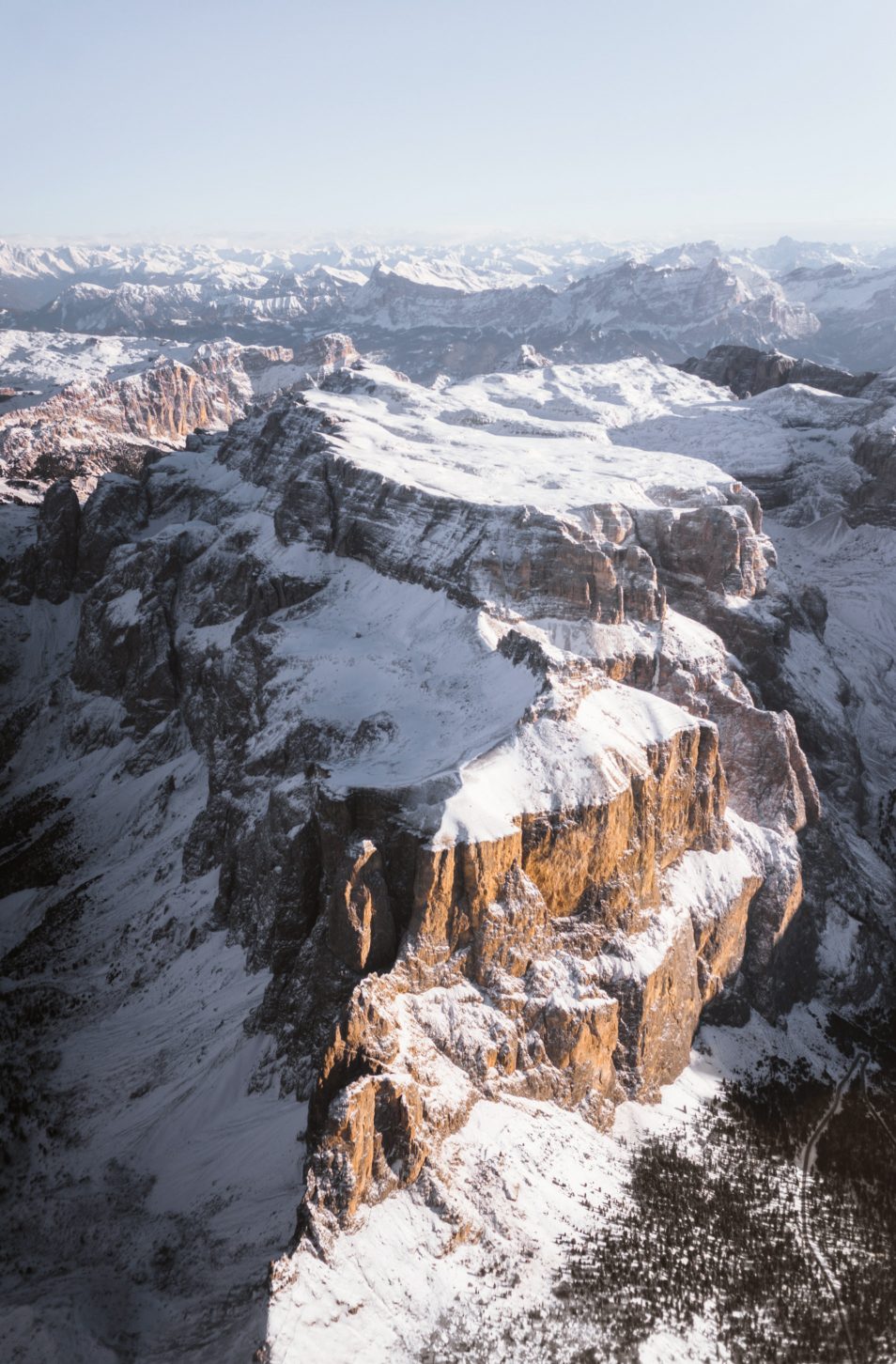 Dolomites Road Trip Italie Vol Helicoptere