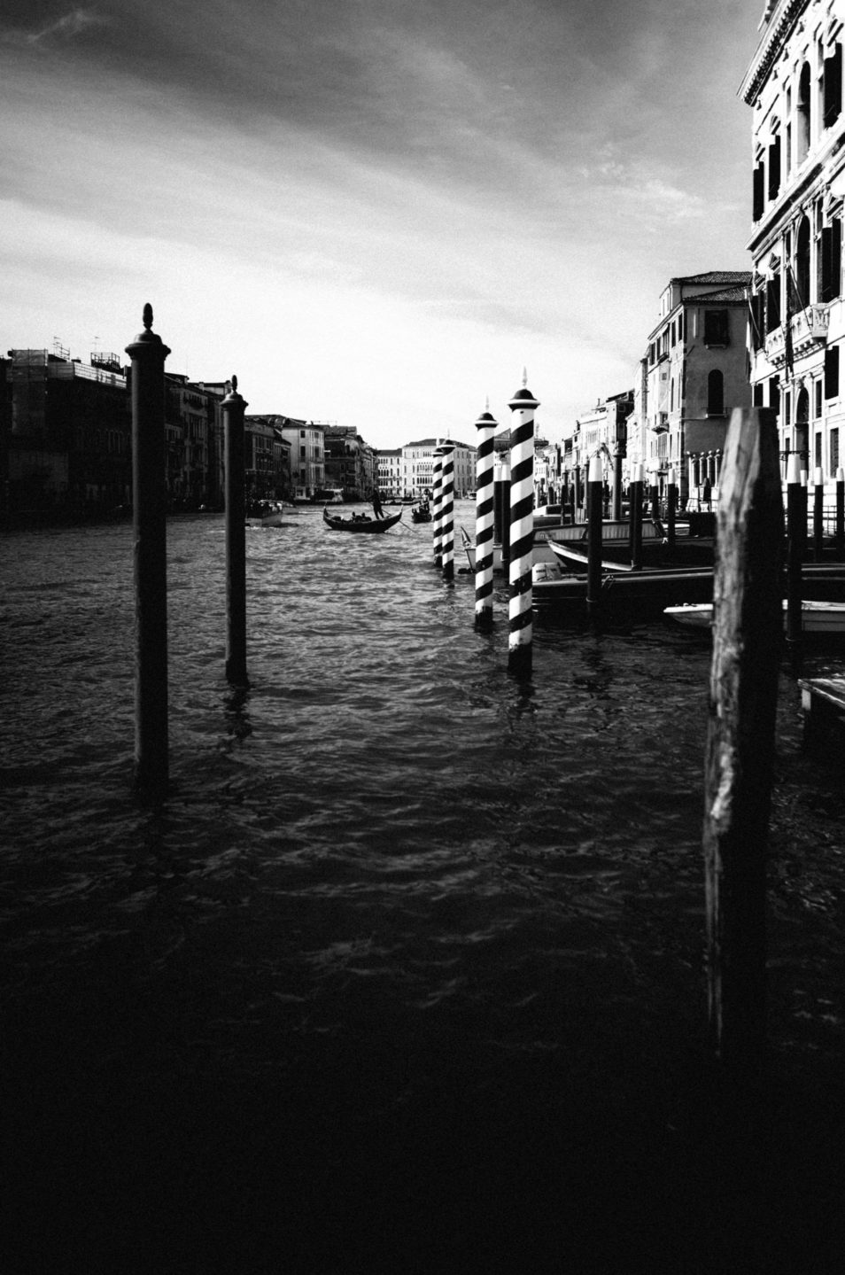 Venise Photographie Noir et Blanc